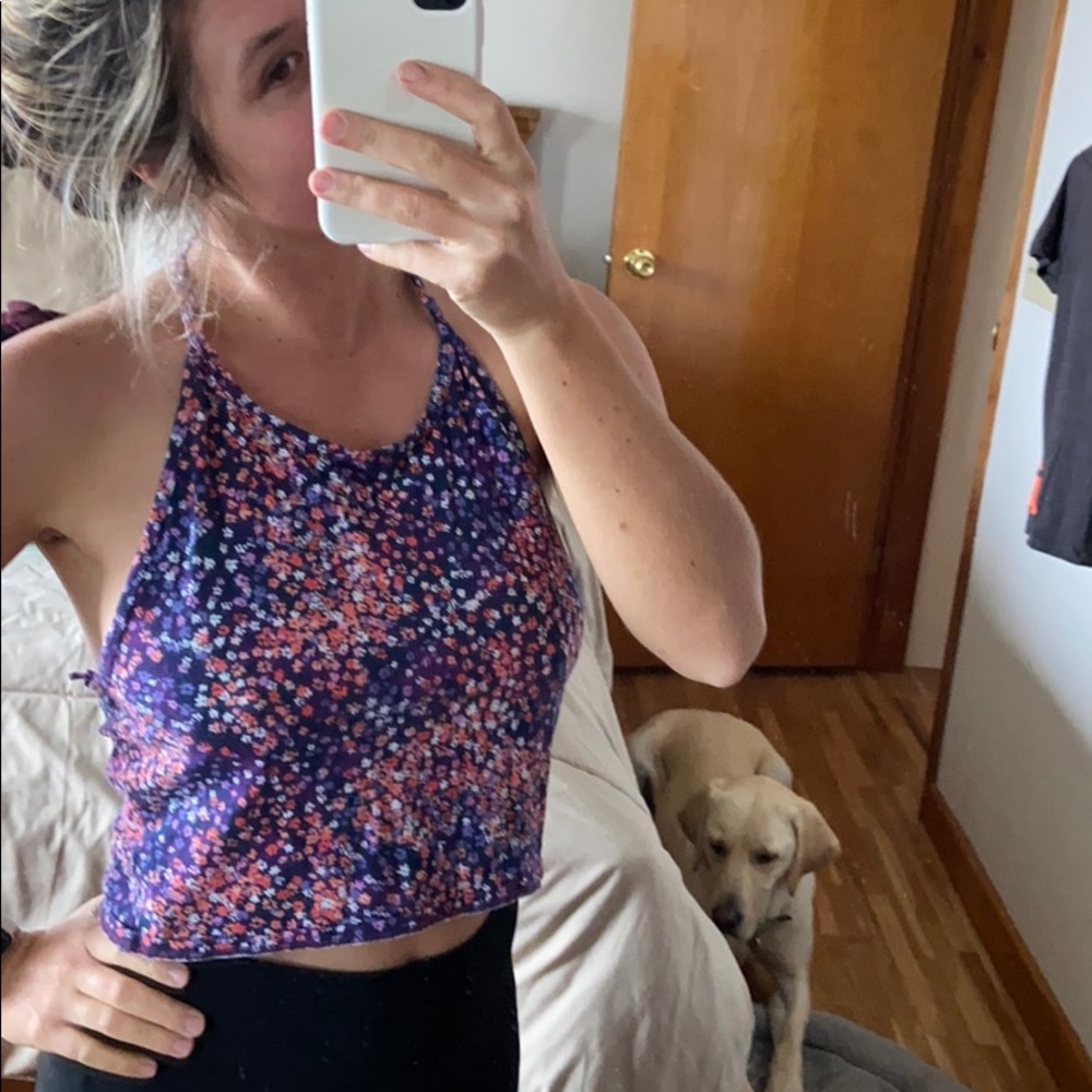 Hollister Halter Crop tank